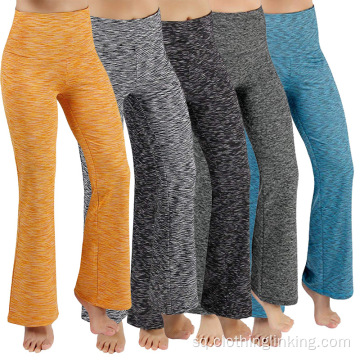 Pantallona Yoga BootCut për Grua